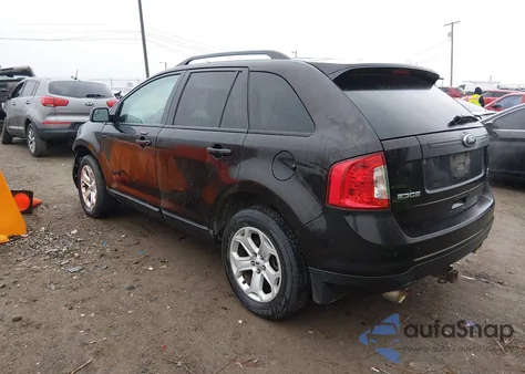 2014 Ford Edge Sel z USA, uszkodzony, nr VIN 2FMDK4JC3EBA45365